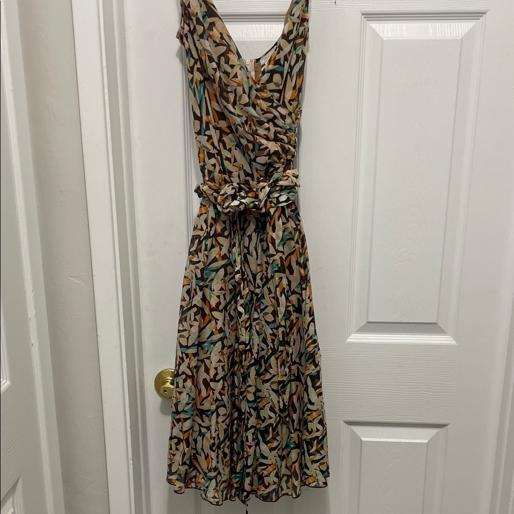 Rubber Ducky Productions, Inc. Abstract Midi Dress